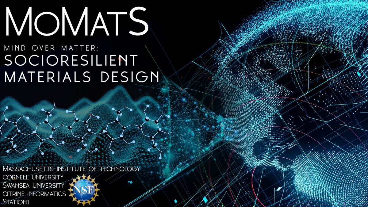 Join our Team! Exciting Career Opportunity with New MIT-Led NSF Convergence Accelerator Grant to Advance Sustainable "Socioresilient" Materials Design. Seeking 2 roles: Program Management Support (lnkd.in/g7PQYh5D); Stakeholder Engagement Support (lnkd.in/gP4gY-fy).