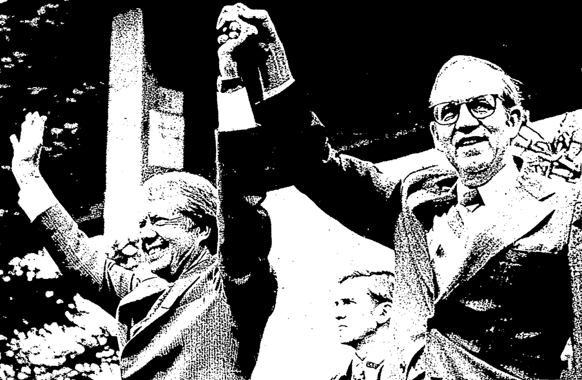 mhccadvocate's tweet photo. In our latest issue 7, we remember Jimmy Carter's visit to MHCC on Nov. 3, 1978. 

Link to read more about this story
https://t.co/a4uMGmwFeM

Photos sourced from the Multnomah County Library online archives. https://t.co/vYLxPKjYVC