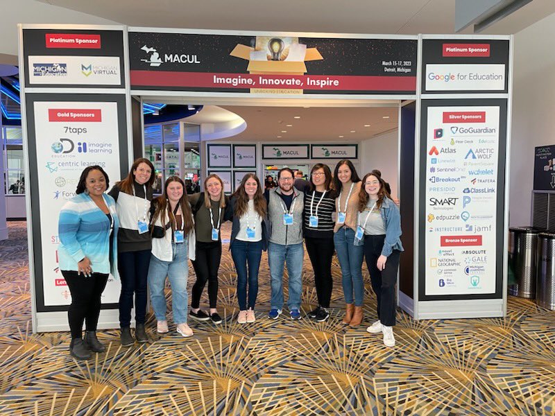 ricktkrause's tweet photo. @rochcommschools #macul23 what an eclectic and experienced group of educators that I get to learn and enjoy this conference with! #mtsscoach https://t.co/OUQxR8yE0v