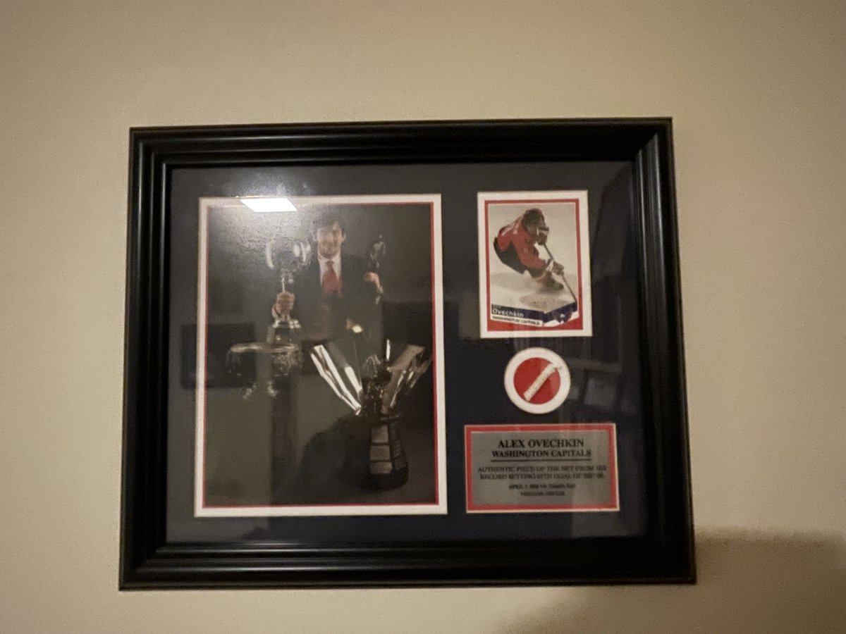 Capslass's tweet image. #heyalexa here's some of my Ovi memorabilia
