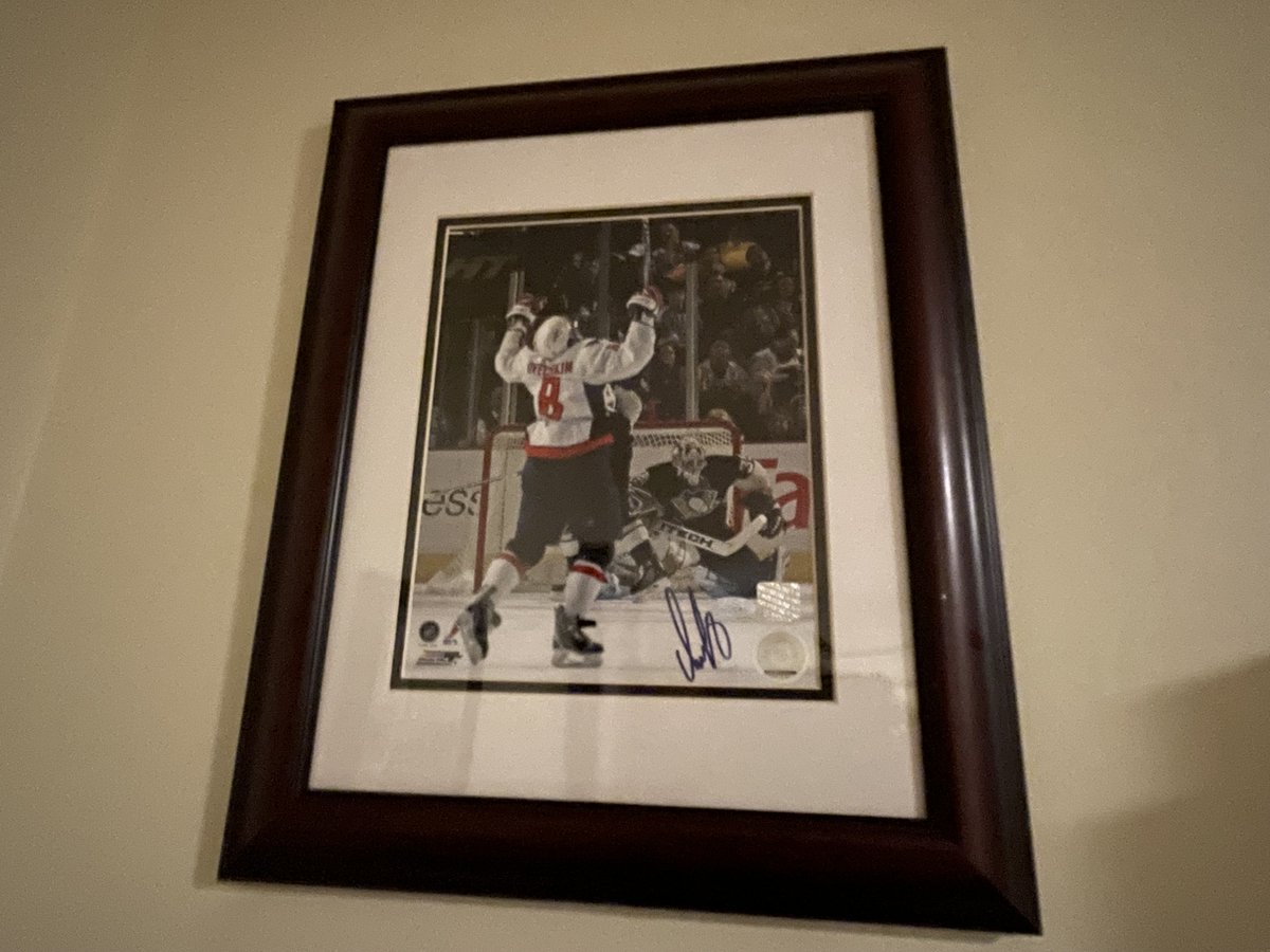 Capslass's tweet image. #heyalexa here's some of my Ovi memorabilia