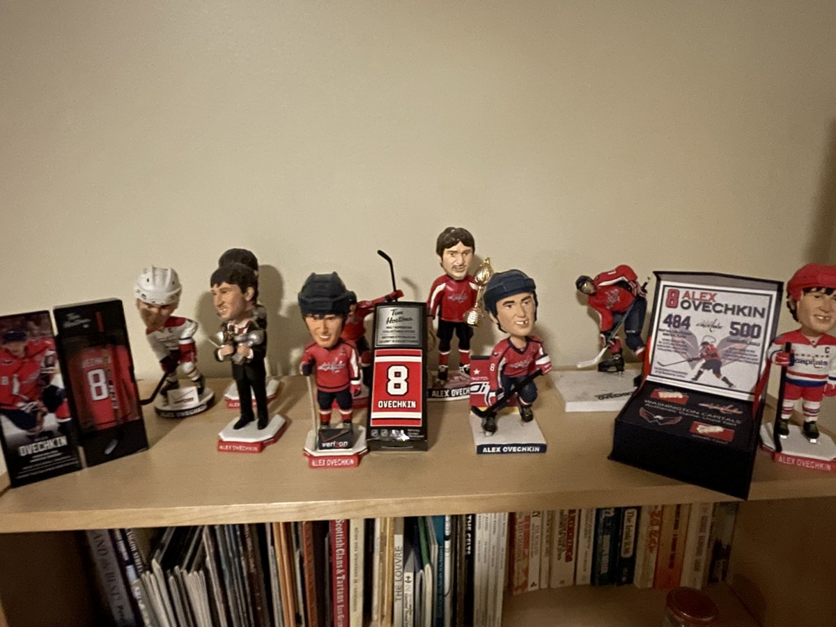 Capslass's tweet image. #heyalexa here's some of my Ovi memorabilia