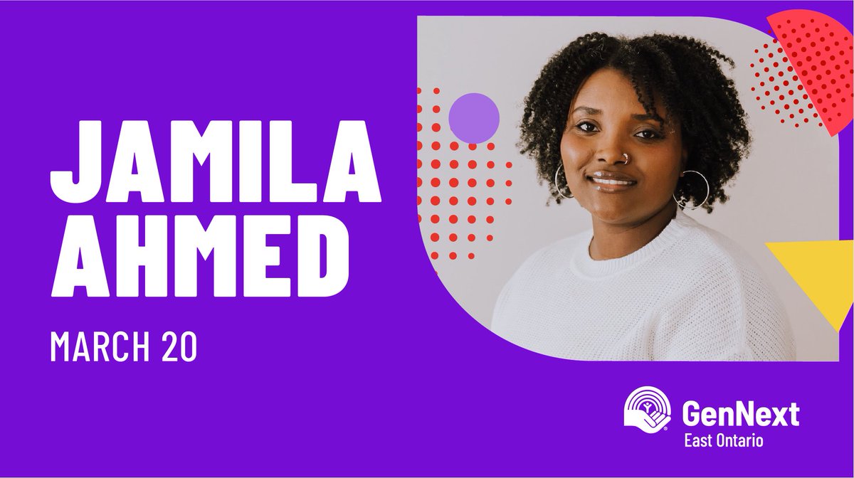 GenNextEastON's tweet photo. Join us on Monday, March 20 at noon for our FIRST Instagram Live Q&amp;A! 🥳

We'll sit down with @JamilaQBA, an EDI consultant who's always willing to offer education, opportunities, and tools to community members in need.💗 

Hope to see you there! 👋https://t.co/Xwt0YlxtkH https://t.co/TvZdMqdnSC
