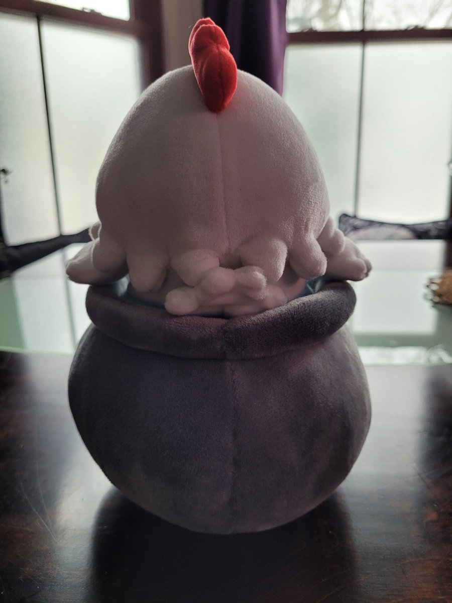 Bawkbasoup's tweet photo. The Bawkbasoup plush is finally on sale!! https://t.co/hzT2civuyU I'm extremely happy with how it turned out 🥹 Its limited time only so order while you can 😳 https://t.co/tDUe0Sqbgn