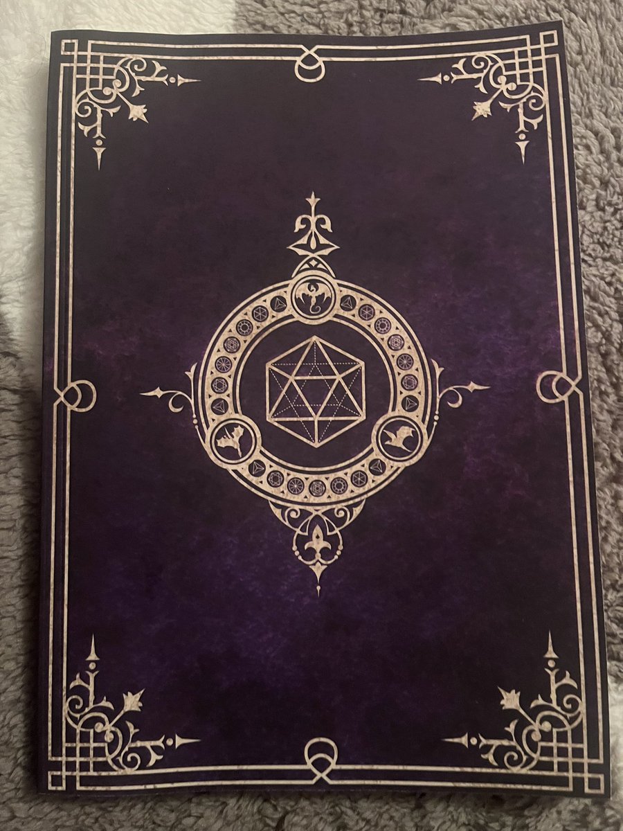 Izzzzy91's tweet photo. Look who got themselves a pretty new book for the dnd group starting next month 😍 #dungeonsanddragons #dnd #dndnotebook #notebook #dndbook #dndcharactercreation #dndcampaign https://t.co/JgUzJLGb1p