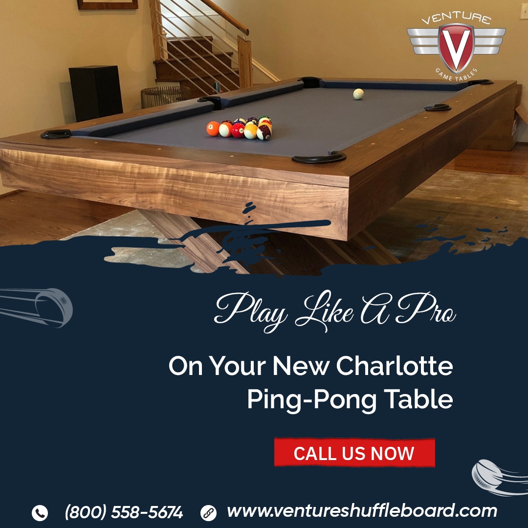 VentureShuffle's tweet photo. The Charlotte Ping-Pong Table comes with a custom wooden net that is shoulder-jointed for a great look and easy removal, along with 4 paddles and balls. To enjoy the game of ping pong at your home, get it today. Reach out to us to book your table
#CharlottePingPong #game #table https://t.co/R34smjfB5N