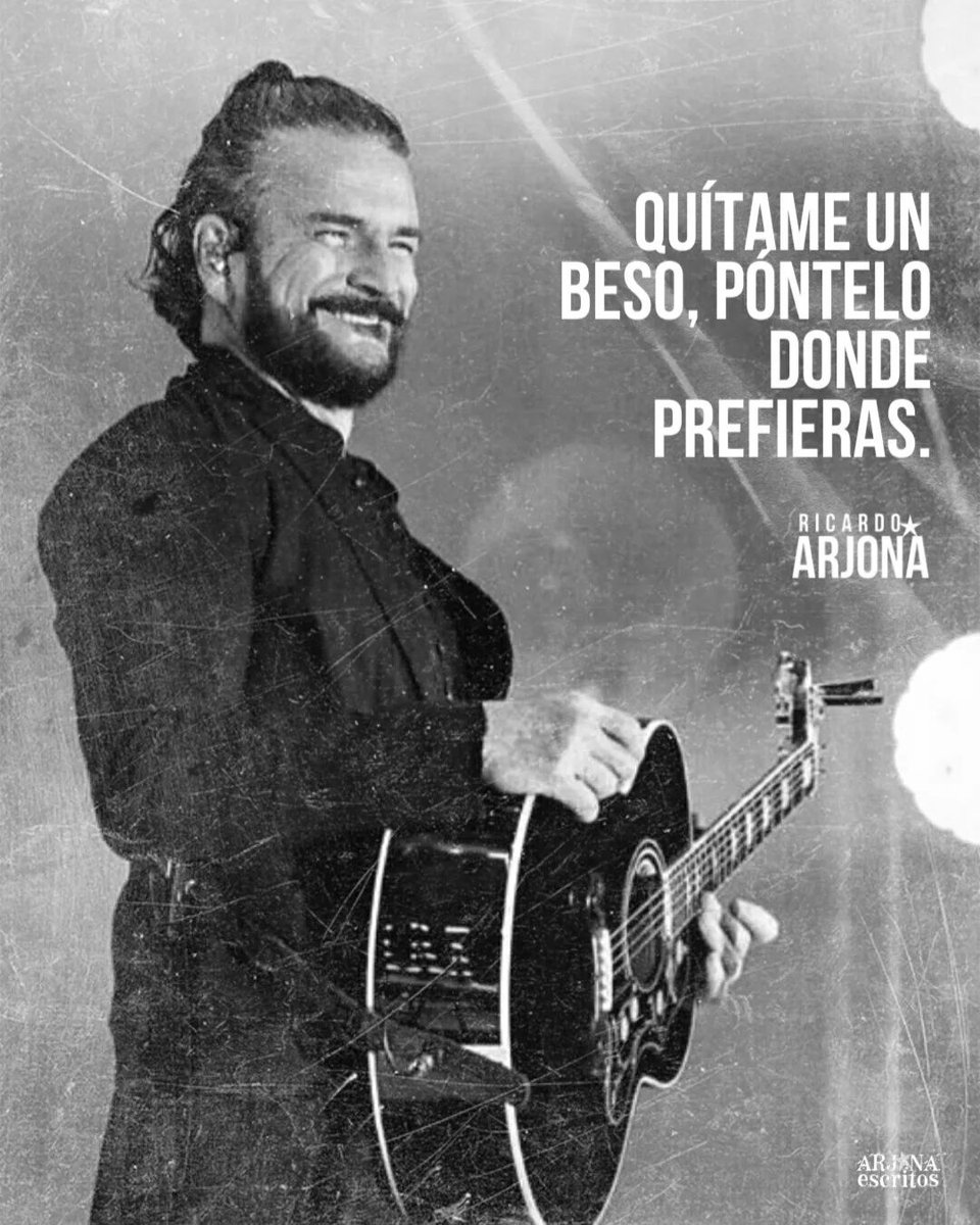 Arjona Escritos tweet media