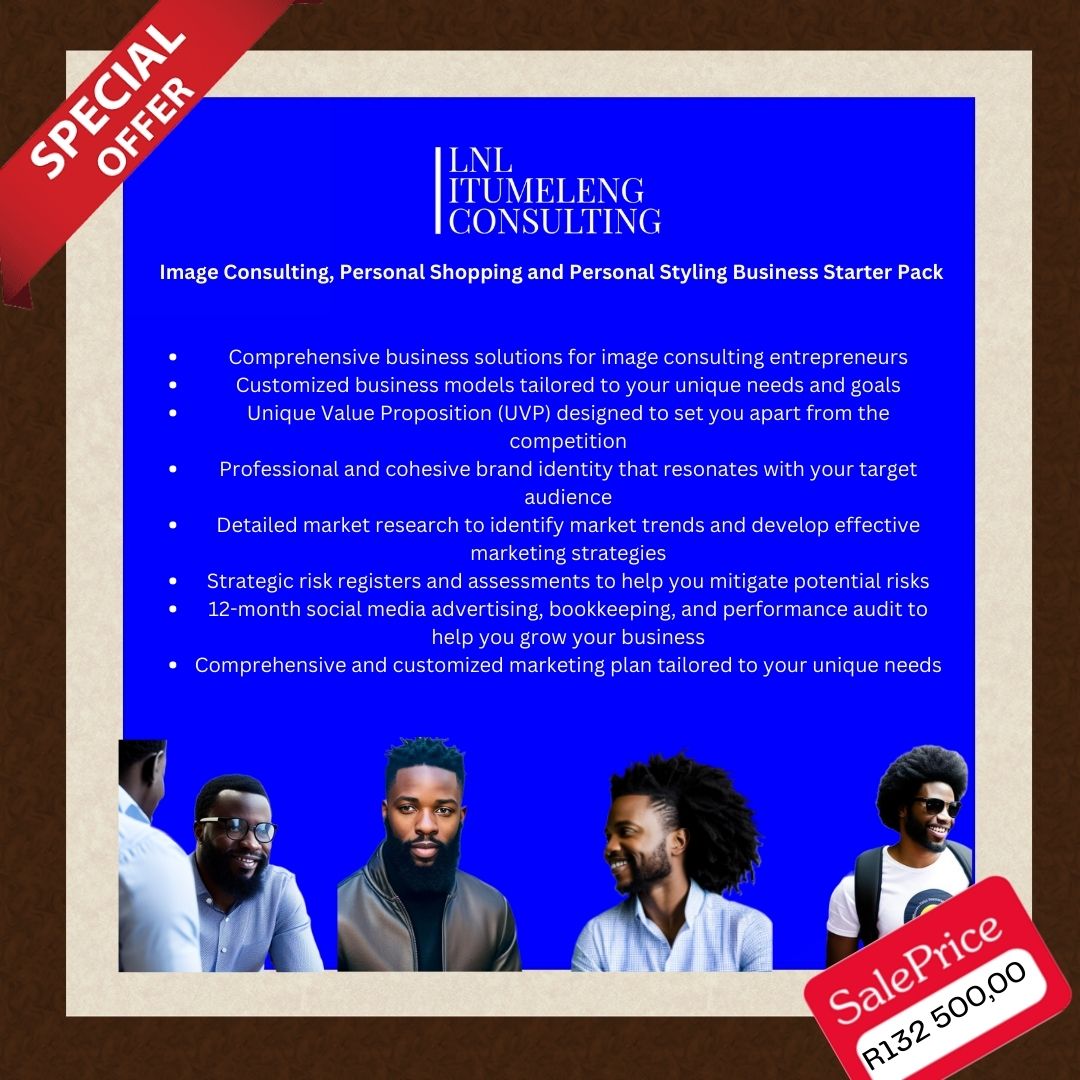 Lebo_Itumeleng's tweet image. #ImageConsulting #PersonalStyling #PersonalShopping #BusinessStarterPack #BusinessTools #BrandImage #BrandingPackage #BusinessProfile #BusinessPlans #RiskManagement #BookkeepingServices #PerformanceAudit #BizSuccess #SmallBiz #Entrepreneurship #StartABusiness #BizGrowth #BizDev