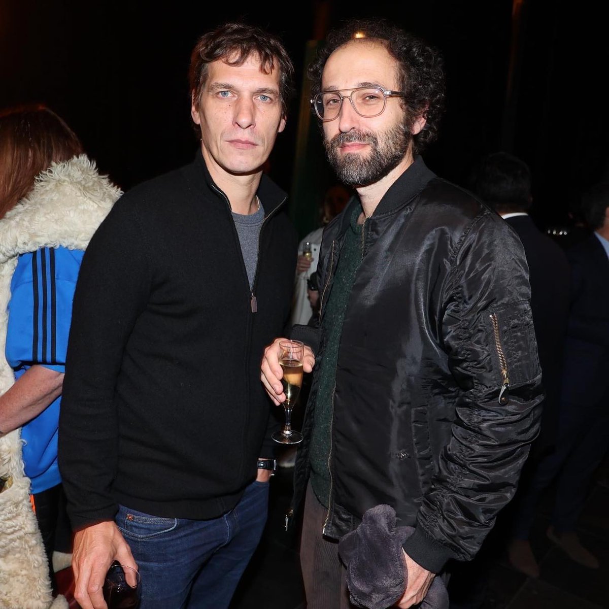 Thomas Bangalter on Tuesday March 14th @ the afterparty for the premier of "Je verrai toujours vos visages" a film that his wife Elodie is in