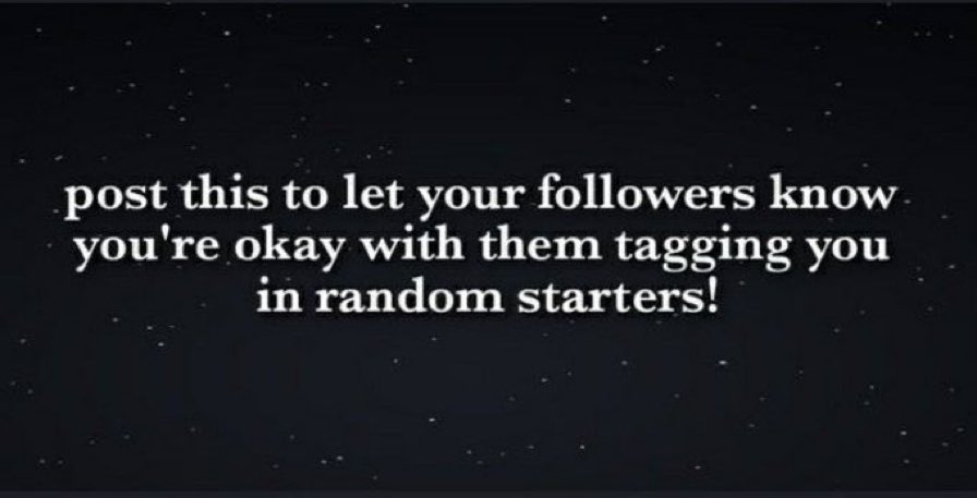 You know what just in case any of my followers are still down to rp