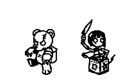Saruzoru's tweet photo. they turned out a lot more sinister than my initial sketch in retrospect 😅 https://t.co/7JMkr20zls