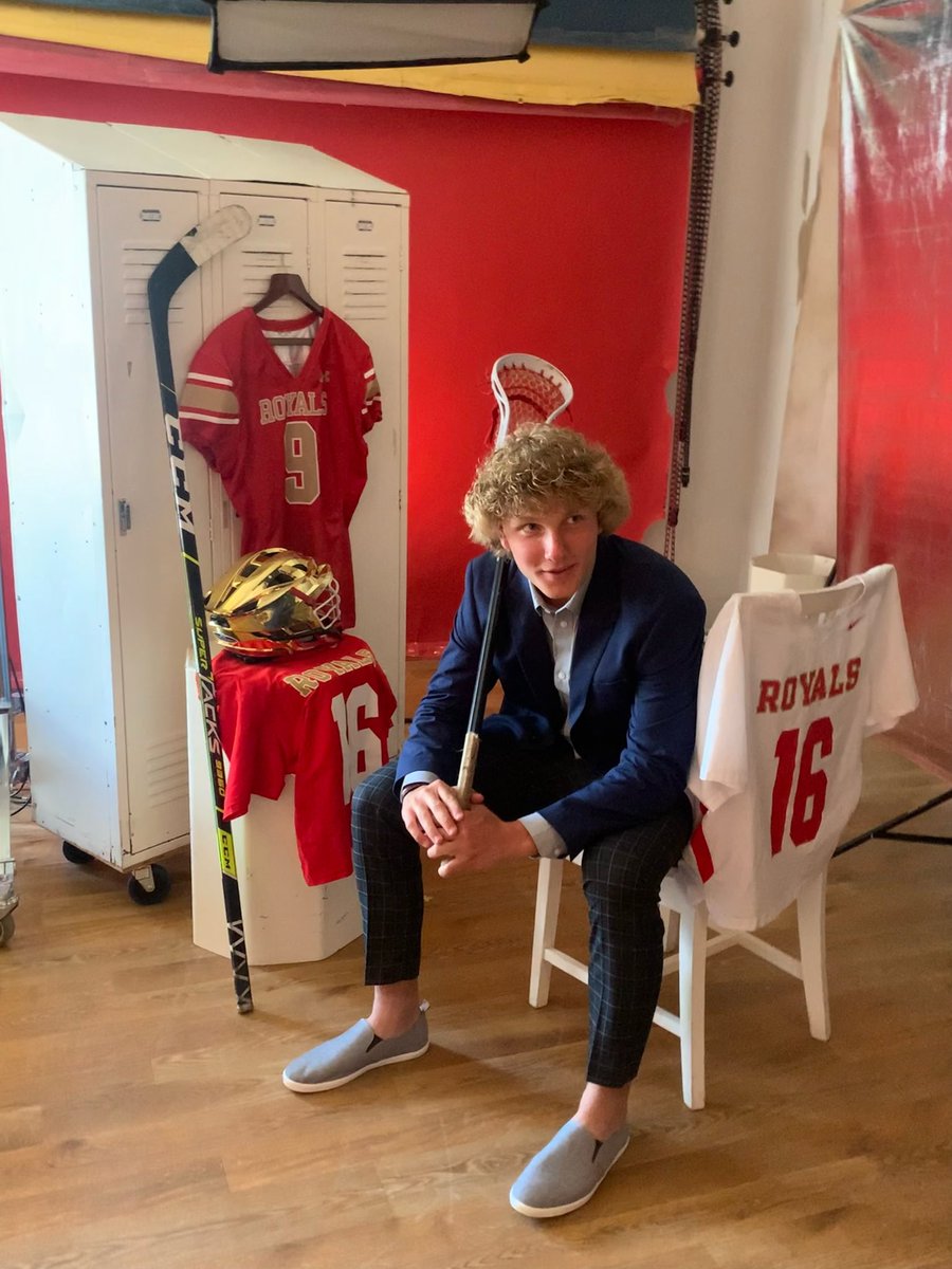 LWesneskiJr's tweet photo. Congrats Josh as you continue your academic and athletic lacrosse career at Dominican University in New York ❤️🖤🥍 https://t.co/rE2pZFPKfD
