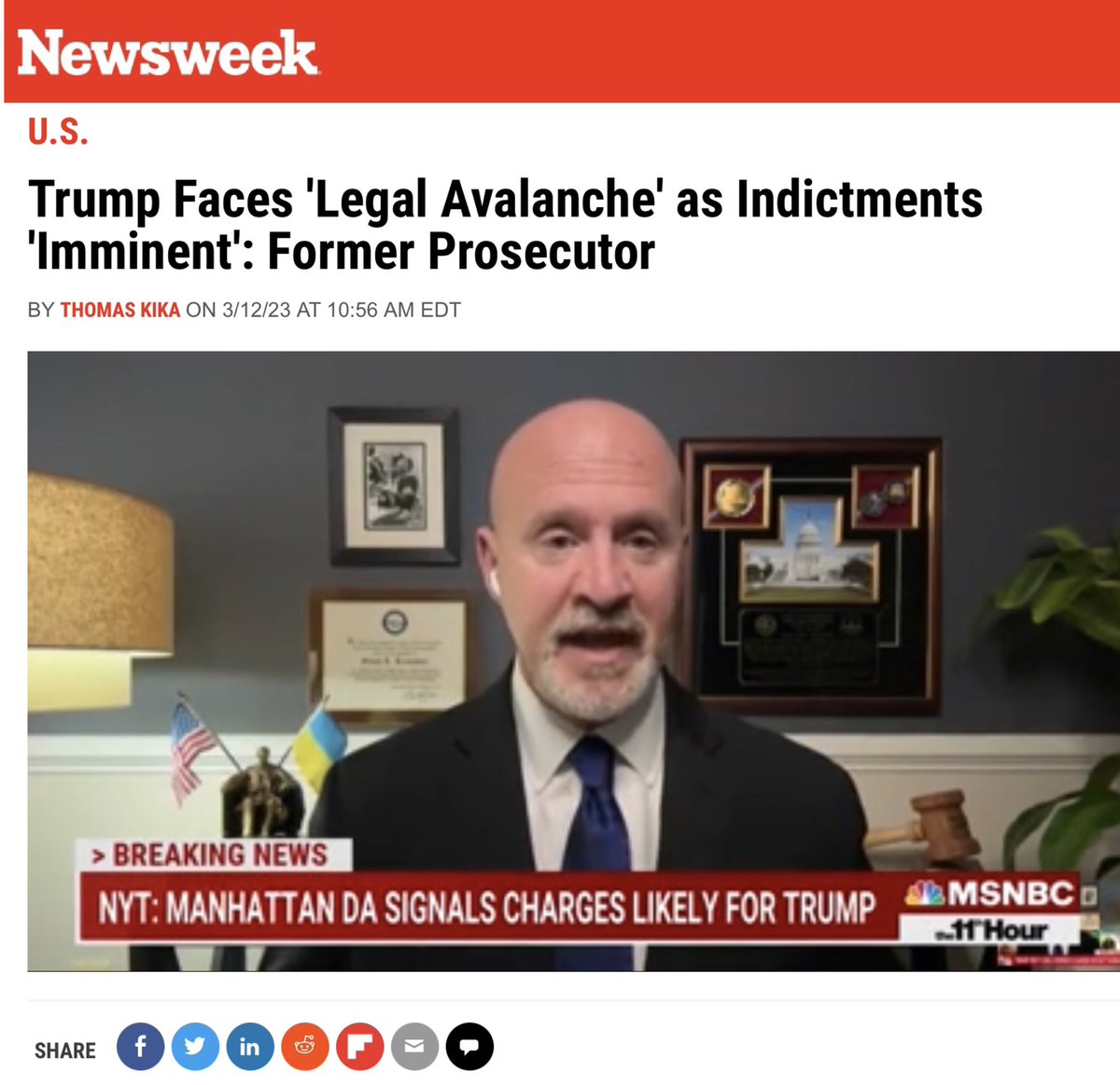 cwebbonline's tweet image. I no longer get excited or even hopeful when I hear, “Trump indictments are imminent”.  How many times have we heard that?

And I actually get pissed when I hear someone say, “No one is above the law.” LMK when justice is actually served. 

Who else?