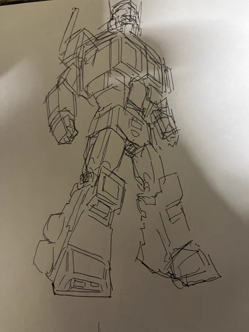 とうとう会社が閑散期モードが極まりすぎてきてもやる事なんもないからこっそり落書きして時間をつぶしる足元から描くのむずかしい 