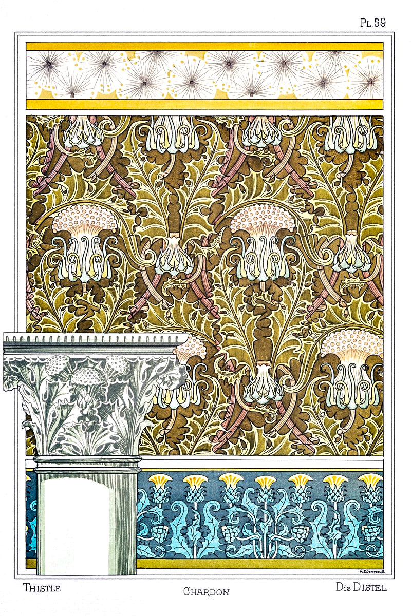 Robert_Voight's tweet photo. A Beautiful 1897 Illustrated Book Shows How Flowers Become Art Nouveau Designs via @openculture >>>
https://t.co/nKSaSbbe0H

#art #artnouveau #flowers #vintage #culture https://t.co/DGSPZ0zgPB