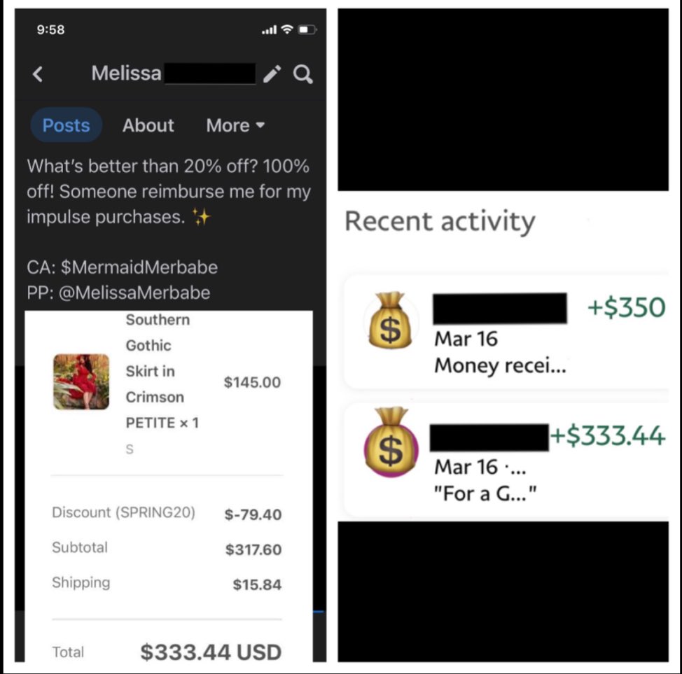 So nice it was covered twice. 💖

✨Findom finD humanATM finsub sub findomme reimburseme whalesub payme cash cow paypig✨