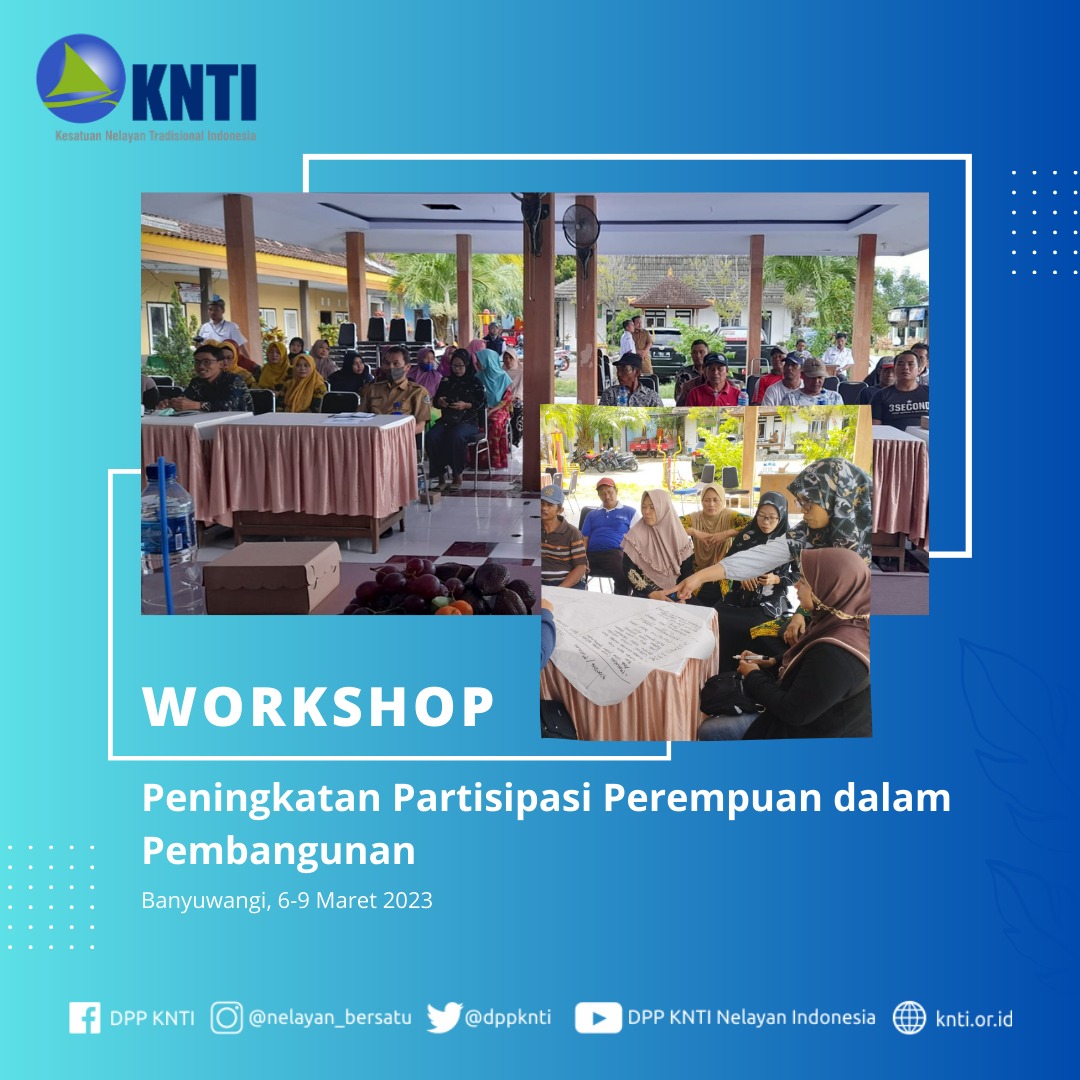 Ketua umum KPPI, Rosinah Ch mengisi Workshop tentang Peningkatan Partisipasi Perempuan dalam Pembangunan yang diselenggarakan oleh <a href="/FAOIndonesia/">FAO Indonesia</a> bekerjasama dengan <a href="/kkpgoid/">KKP RI</a> dan Dinas Perikanan Banyuwangi.