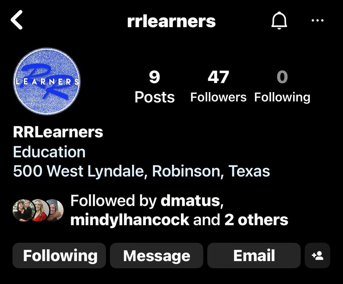 Task 1: <a href="/RRLearners/">RRLearners</a> Who knew you were on Instagram? Great things are happening here, so go check them out. #RobinsonISD
#RISDIsibindi