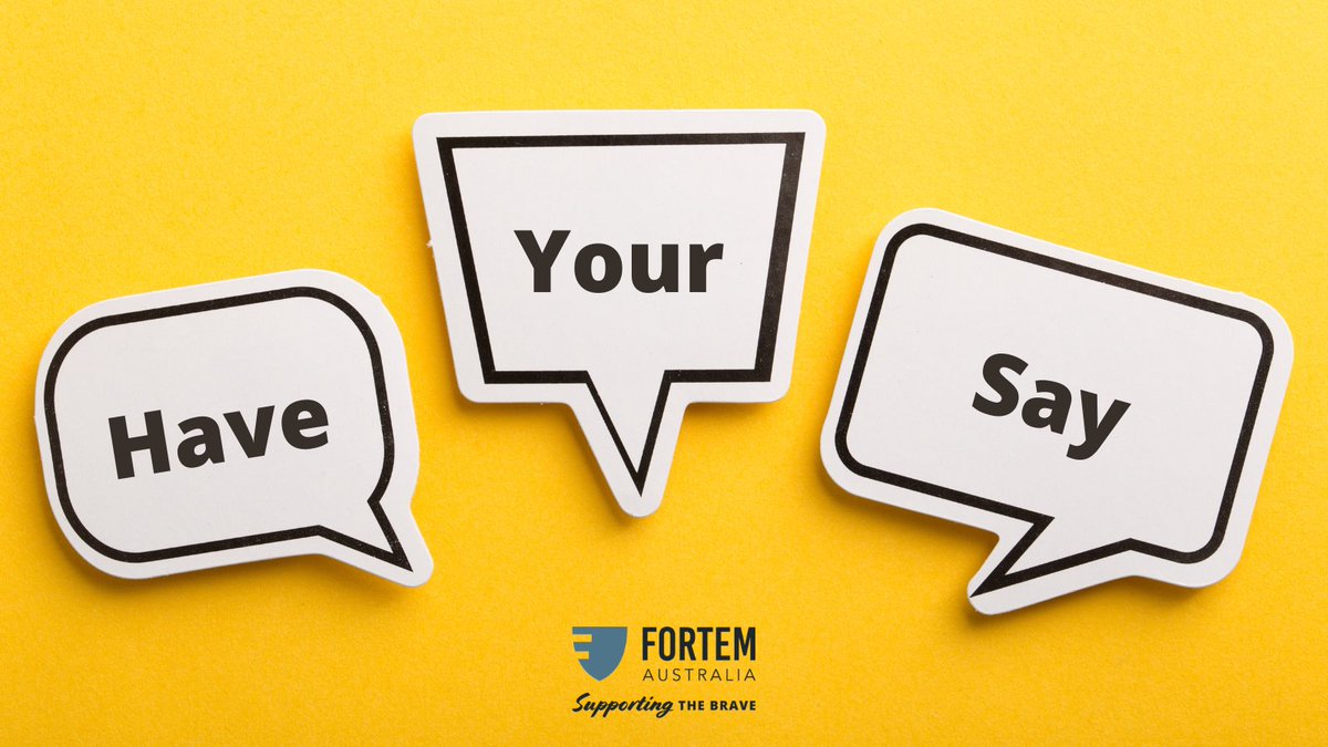 We exist for first responders and their families. The best way for us to support the first responder community is to listen to those of you who have engaged with our services. Have your say ➡️ pulse.ly/k4c92chjsg #FortemAustralia