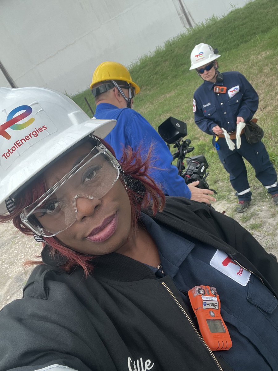 cpbriggs722's tweet photo. If you want it done right, get Camille to do it. #totalenergies #portarthurrefinery https://t.co/EdNMgaja0e