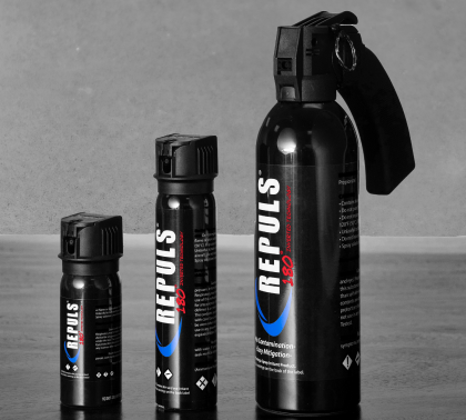 Crotega's tweet photo. Are you still carrying Pepper Spray? Let me ask you this. When is the last time you used it? If it's been over 5 years, what's holding you back from switching to REPULS? You know there is a better way than Pepper Spray. #REPULS #ChemicalDefenseSpray #ABetterWayThanPepperSpray https://t.co/f4YynrwbBU