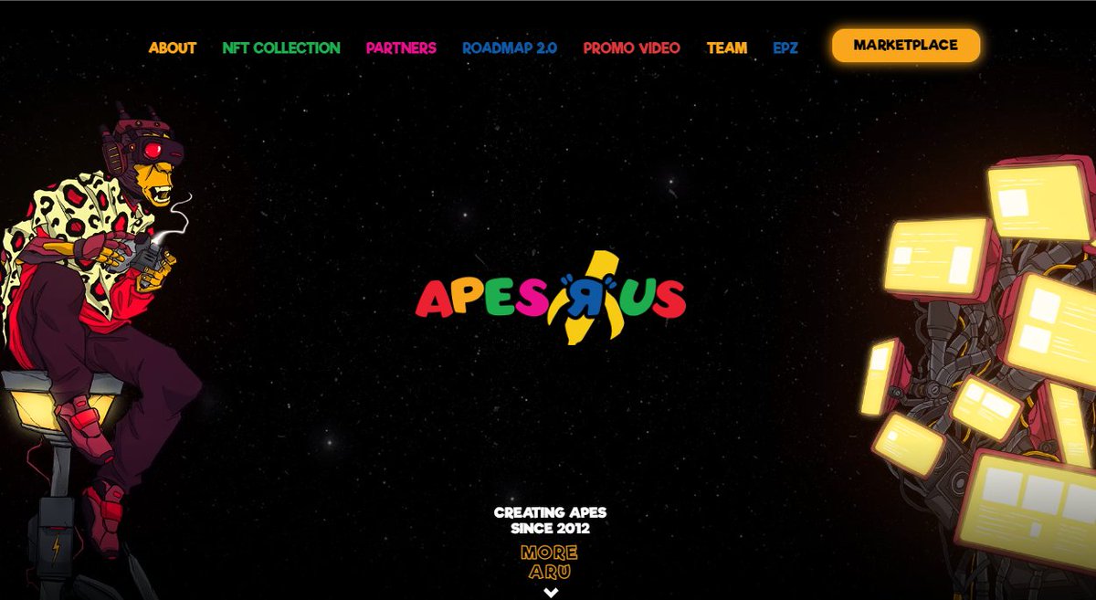 ARU (Apes R Us) tweet media