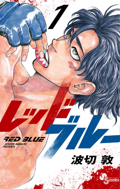 Reng0o0's tweet photo. if you're new to the genre of sports manga Red Blue is a great starting point for new readers. Red Blue by Atsushi Namakiri is a relatively recent series debuting in 2022 centered around MMA, following Aoba and his journey to discovering what his dream is https://t.co/v7U6Uz1PqZ