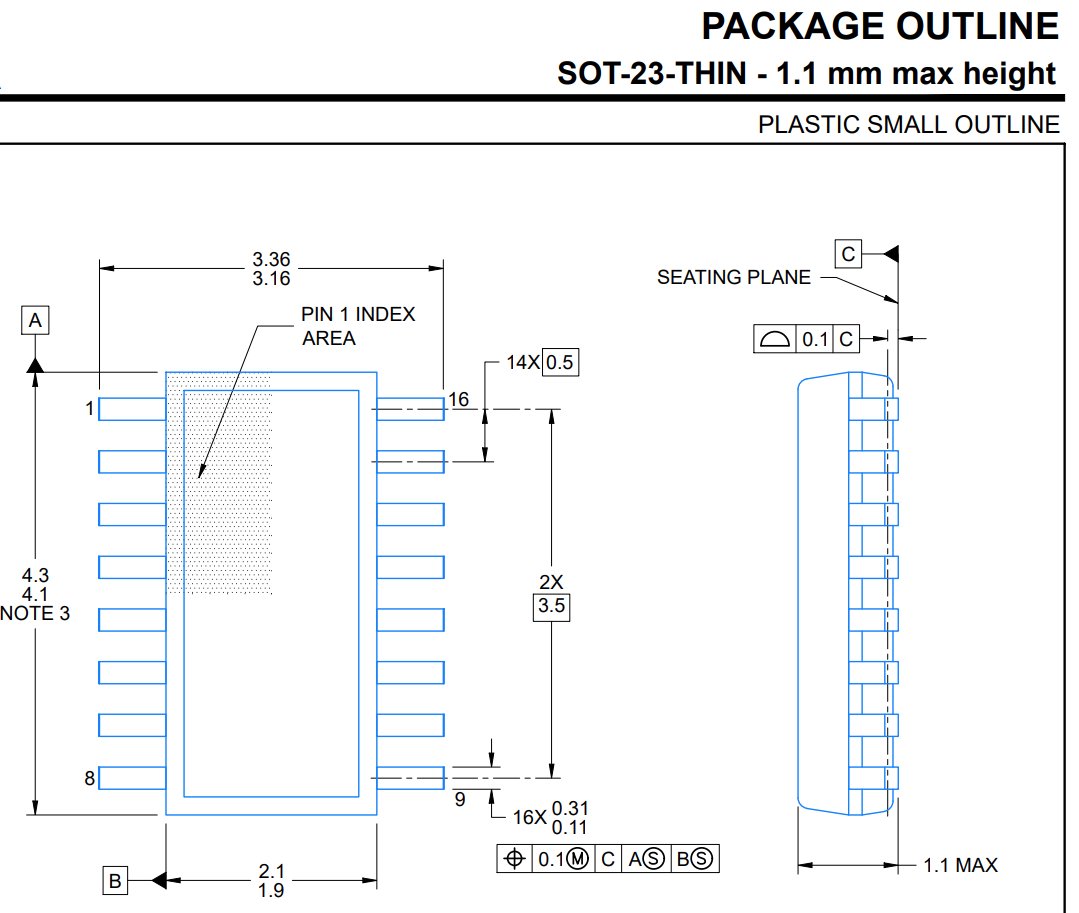 jaydcarlson's tweet photo. Texas Instruments is introducing a new Cortex-M0+ micro, the MSPM0. At 39 cents in volume (and a buck a piece when not), I'd consider this their first entry-level 32-bit MCU. Love to see the 1.5 MSPS ADC and DMA controller, along with the weirdo  2mm-wide 16-pin "SOT-23" package. https://t.co/RwkGke7TMu