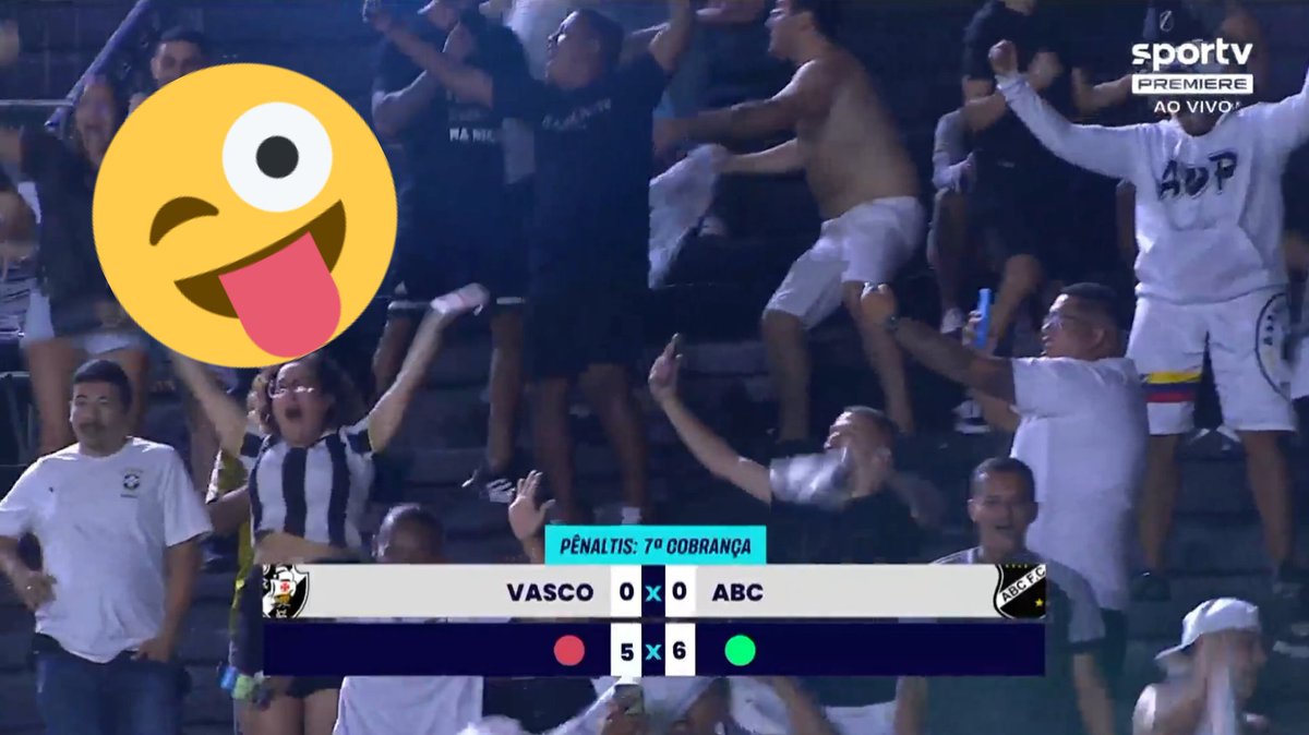 humor_fogo's tweet photo. O Vasco não pode NUNCA ficar atrás desse time limitadíssimo do ABC 😂
#VASxABC https://t.co/FJvElD7tnm