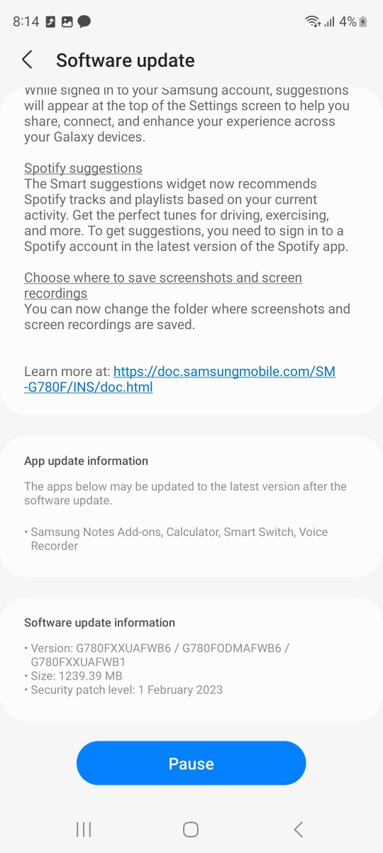 jodanhq's tweet image. Finally #S20FE India got it One UI 5.1 Update.

#OneUI5 
#OneUI5_1 
#OneUI5dot1 
#Exynos