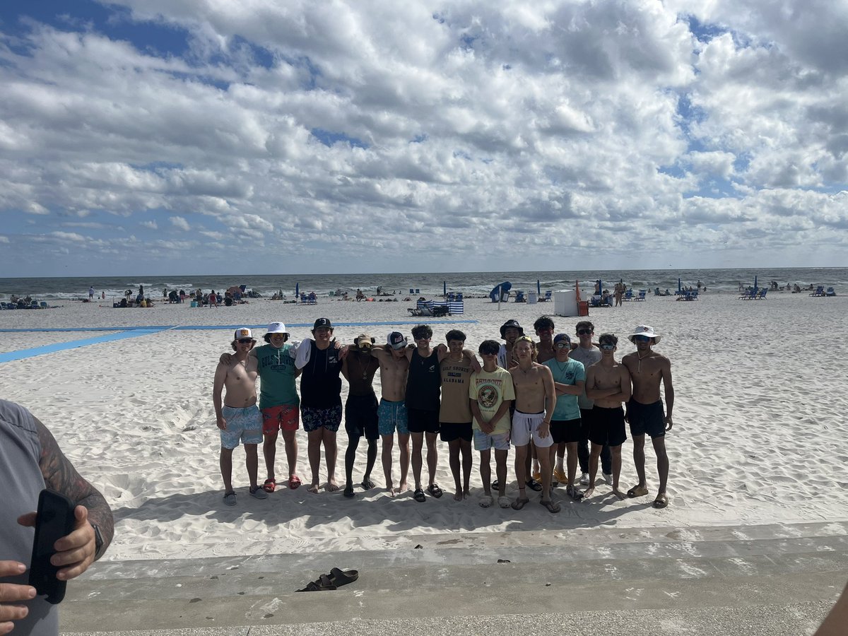 Finished up the week 2-2 in Gulf Shores. Lessons learned and memories made. It’s been fun!