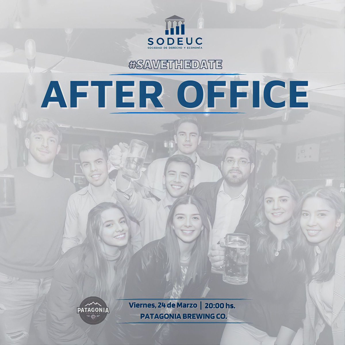 sodeuc's tweet photo. ¡SE VIENE EL PRIMER AFTER OFFICE 2023! 🤩🎉

La Comisión Directiva quiere dar la bienvenida a los miembros de la SODEUC y al semestre 🙌🏻 https://t.co/5G0xoosR5K