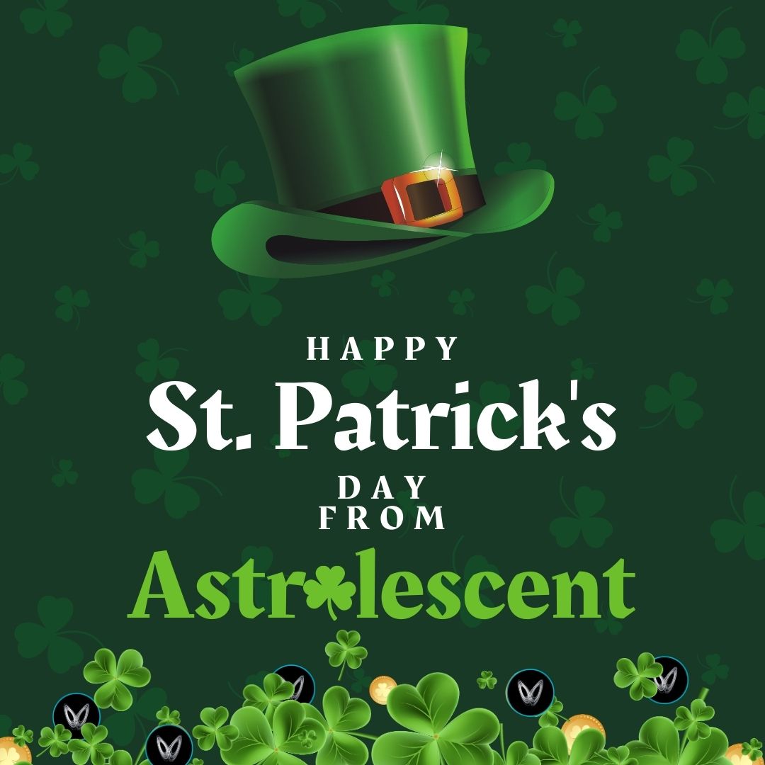 Are you feeling lucky? In honor of ☘️St. Patrick's Day☘️, @astrolescent is hosting a surprise $ASTRL giveaway! 5 Random winners will receive 1k $ASTRL each! To be eligible: ✅Follow @astrolescent ✅Follow @DefiPlaza ✅Follow @emoteCare_ ✅Like and RT this tweet