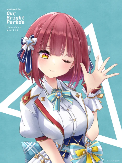 アイドル船長!いよいよだ…!ブライト衣装かわいい#マリンのお宝 #ひろがるホロライブ 