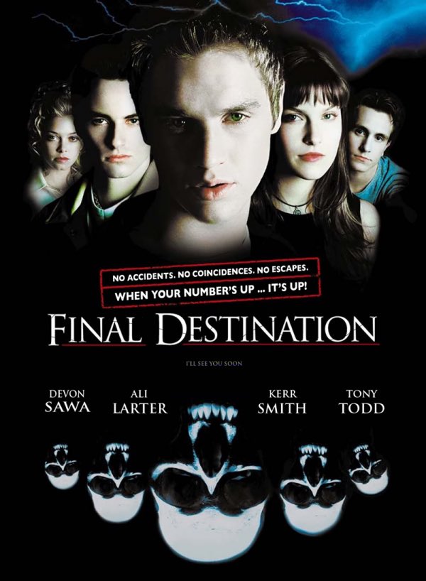 23 years ago(March 17 2000) Final Destination was released!😱✈️
#FinalDestination
#JamesWong
#DeathsPlan 
#2000s 
#HorrorCommunity