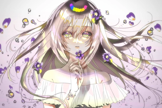 菫#オリジナル#菫 