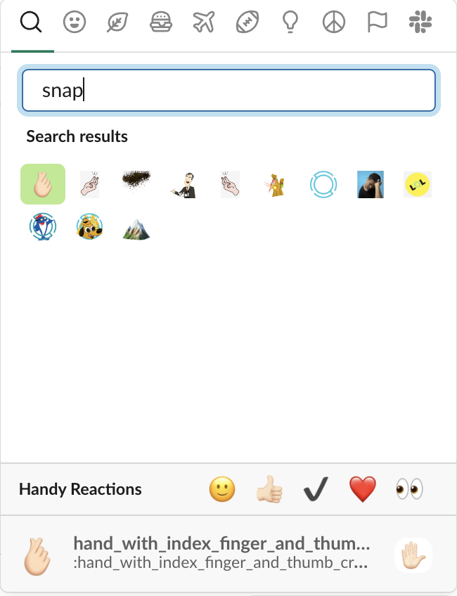hotdogm0m's tweet photo. not me thinking this whole time the snap emoji was actually the hand gesture of a heart https://t.co/n1OmdOW62g
