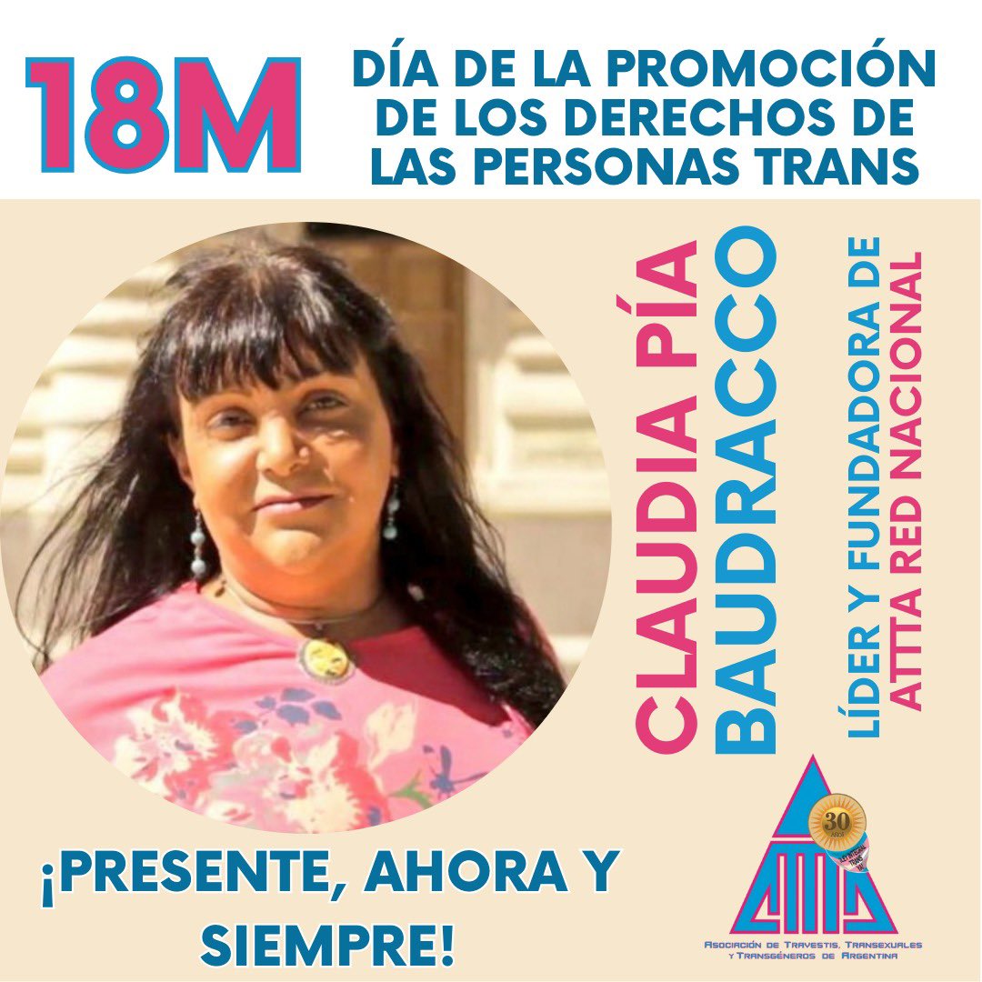 EarthMetaAiHQ's tweet photo. 18 de marzo

Día de la promoción de los derechos de las personas trans

CLAUDIA PIA ¡PRESENTE! ¡AHORA Y SIEMPRE! https://t.co/W8kcThPaNG