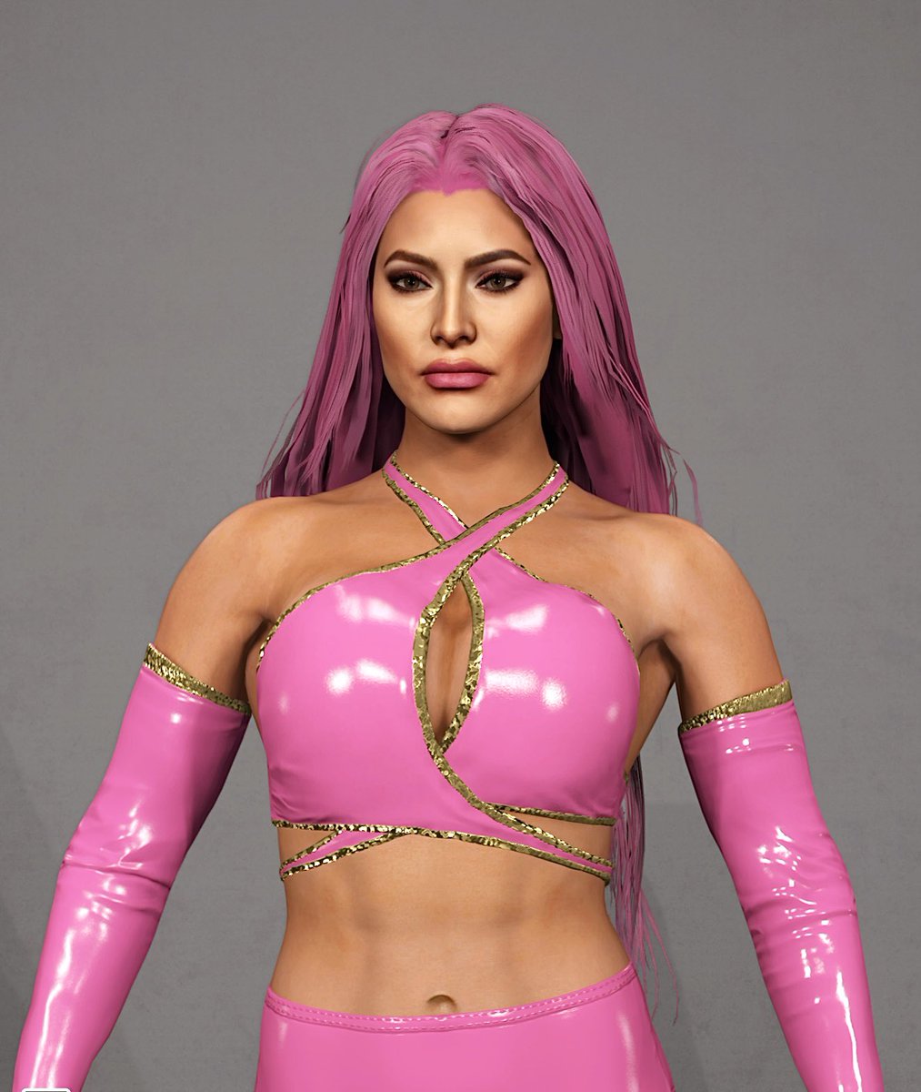 ⭐️𝓐𝕷𝖃𝖃𝖃⭐️ on Twitter "Testing out things…💖 WWE2K23 EvaLution
