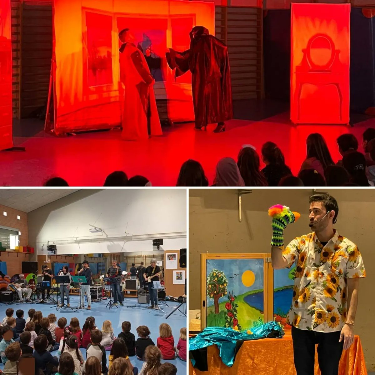 A punt d'acabar l'English Week plena d'activitats amb famílies, teatres i concerts en anglès! Gràcies, especialment, a totes les famílies per participar! 
Demà finalitzarem aquesta setmana tan especial amb la celebració de la festivitat de Saint Patrick's Day.