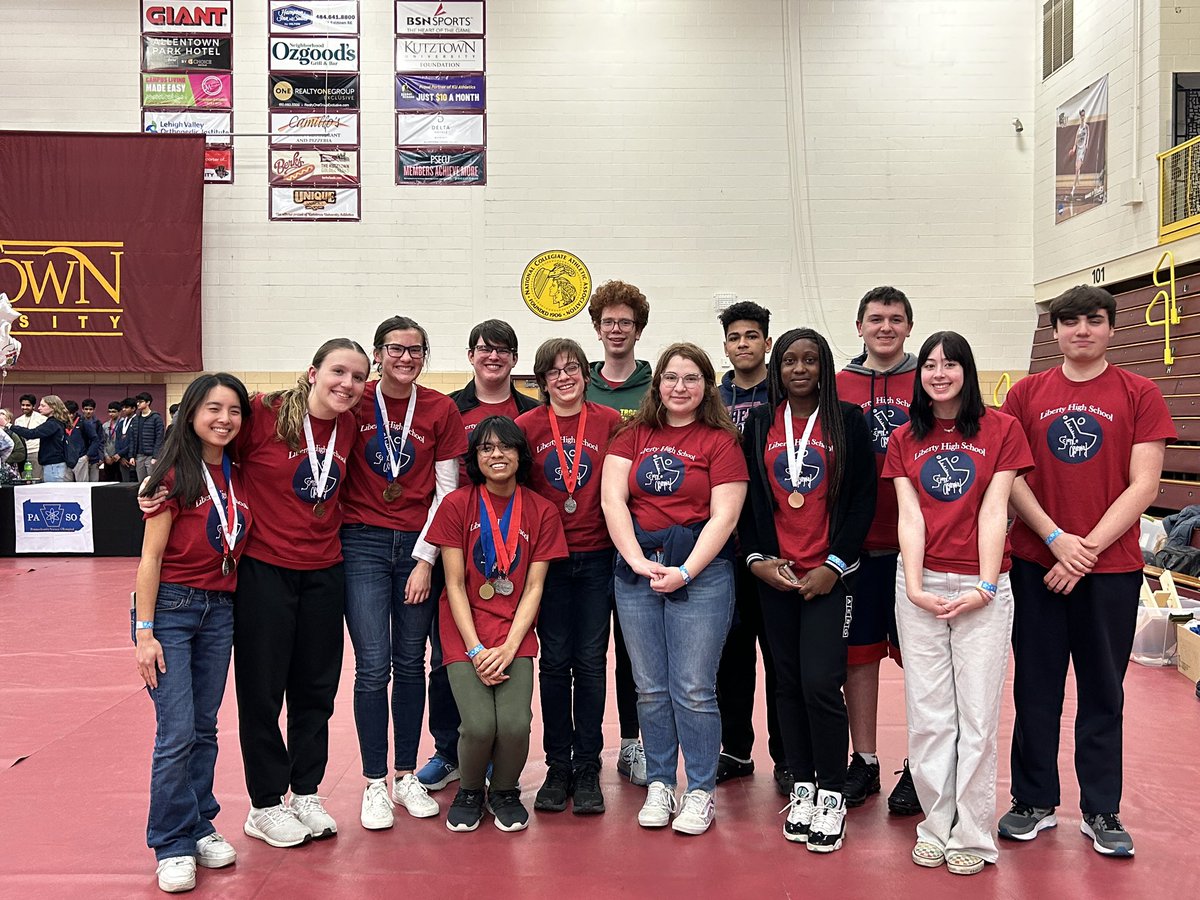 MissRichardsLHS's tweet image. So proud of LHS Science Olympiad for so many medals earned today &amp;amp; as they await their final team results at KU! ❤️💙🧬🔬🥼
