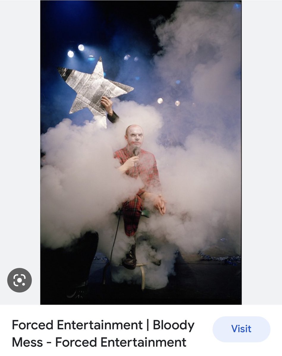 When the lead news image is a <a href="/ForcedEnts/">Forced Entertainment</a> show. @Tim_Etchells @hugoglendinning