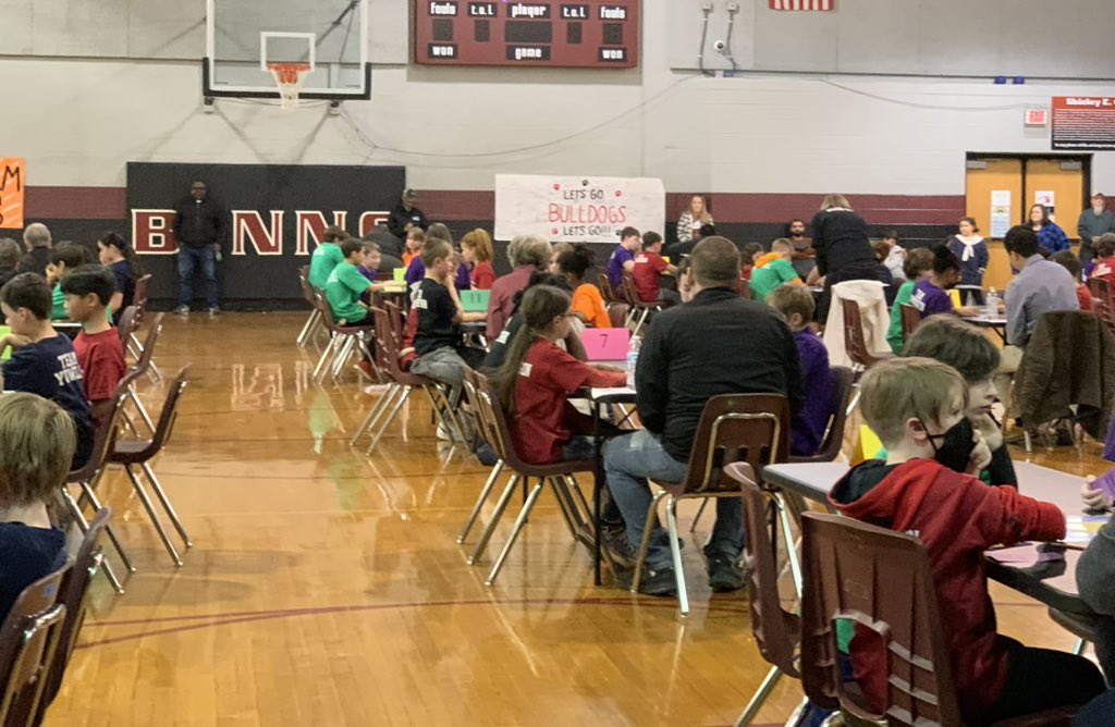 CCPSInstruction's tweet image. Great turnout for the CCPS Math 24 competition last night!