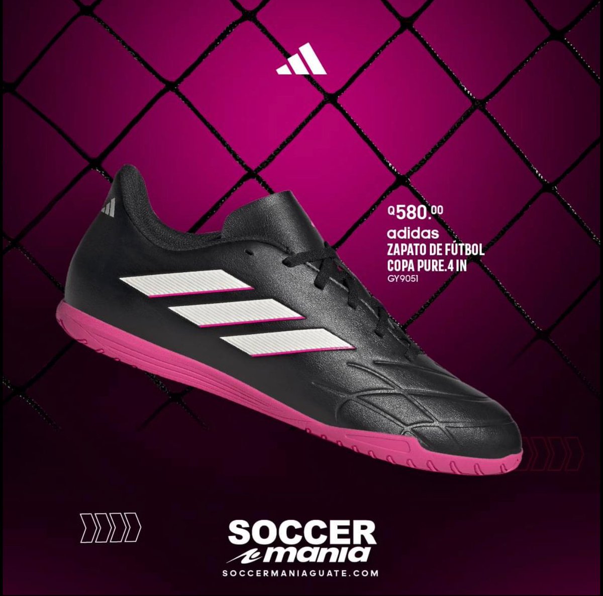 stereo100xela's tweet photo. ✅ Las Botas Adidas del nuevo Pack están increíbles 😍
💥 Listas para desarrollar tu máximo nivel en la cancha, disponibles ahora en tiendas #SoccerMania y Online 🛒
#Adidas #Predator #Accuracy #CopaSense https://t.co/Oue98X5OIc