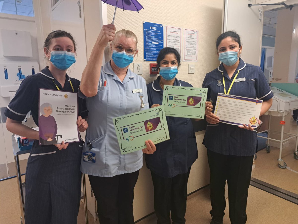 LauraMcv1's tweet image. Fabulous engagement from our wards and departments today. Thank you all #harmfreecare #MASDawarenessday @MidCheshireNHS @scott1malton @egerton_laura @sallymann9_mann
