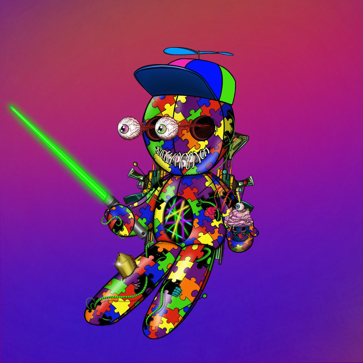 HighnezzCrypto's tweet image. #MaxUtility #voodoo #LDZ COME JOIN Get your OG lunar dollz 

@LunarprojectX
#Voodoo