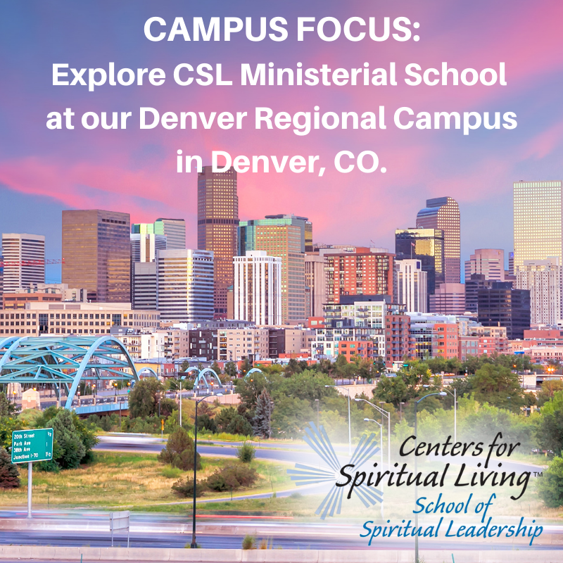 cslssl's tweet photo. Explore ministry at the CSL School of Spiritual Leadership at our wonderful Denver Campus at Mile Hi Church. Combine online and in person learning in a beautiful mountain environment, with wonderful loving people. Learn more about all of our campuses at https://t.co/cHGW108OlF https://t.co/o2GJY6AS41