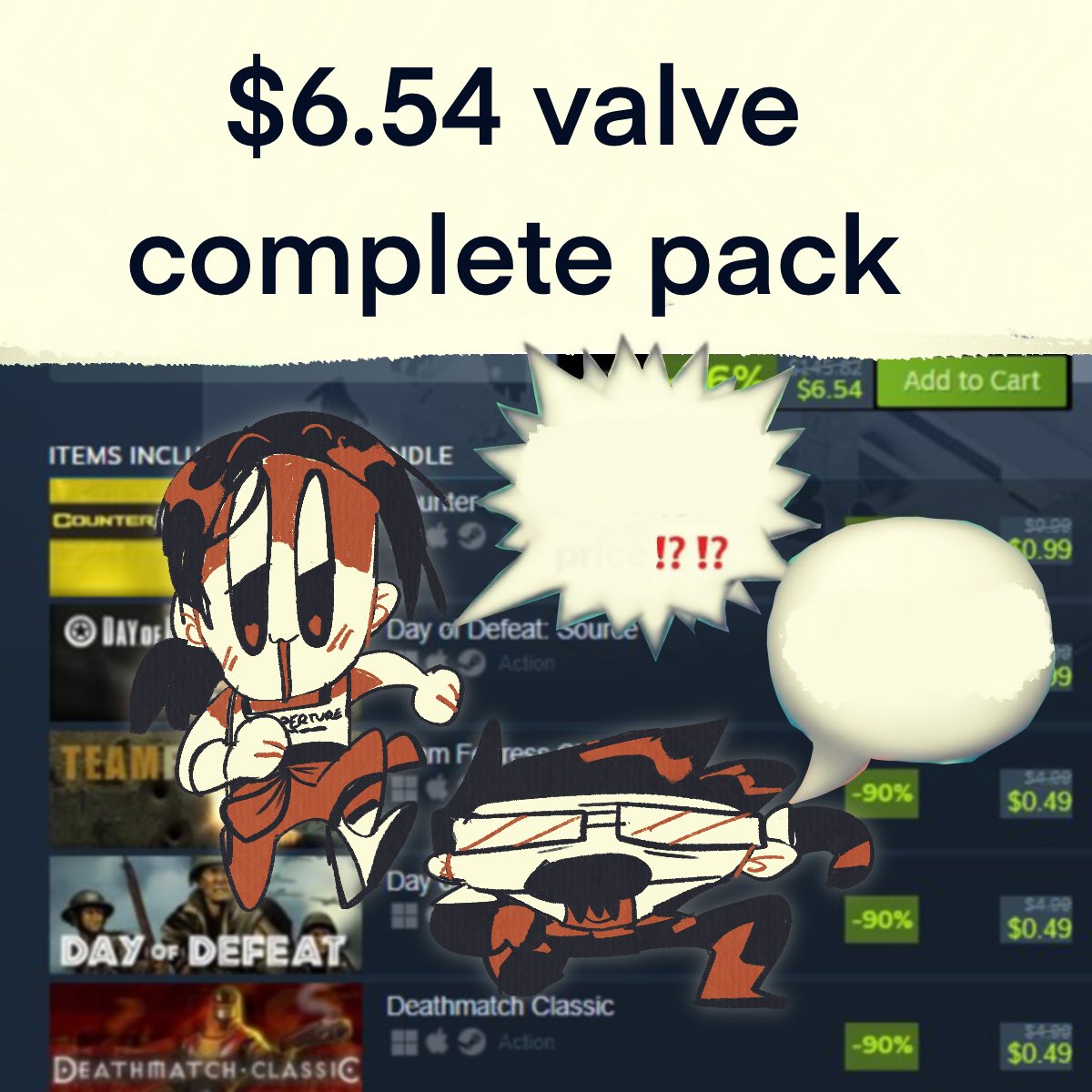 RT @travsaus: IT'S STEAM SALE SEASON BITCHES!!!!! https://t.co/i1PTOilrmy