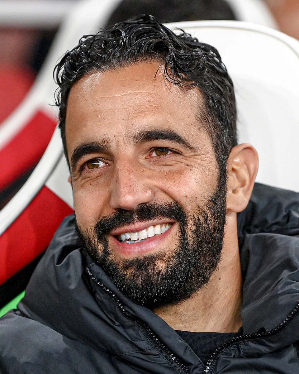 CoachesVoice's tweet photo. Rúben Amorim's #SportingCP beat Antonio Conte's Tottenham in the Champions League earlier in the season, and have now knocked Mikel Arteta's Arsenal out of the Europa League. 🟩⬜️

#UEL https://t.co/ARkRMSqoaz