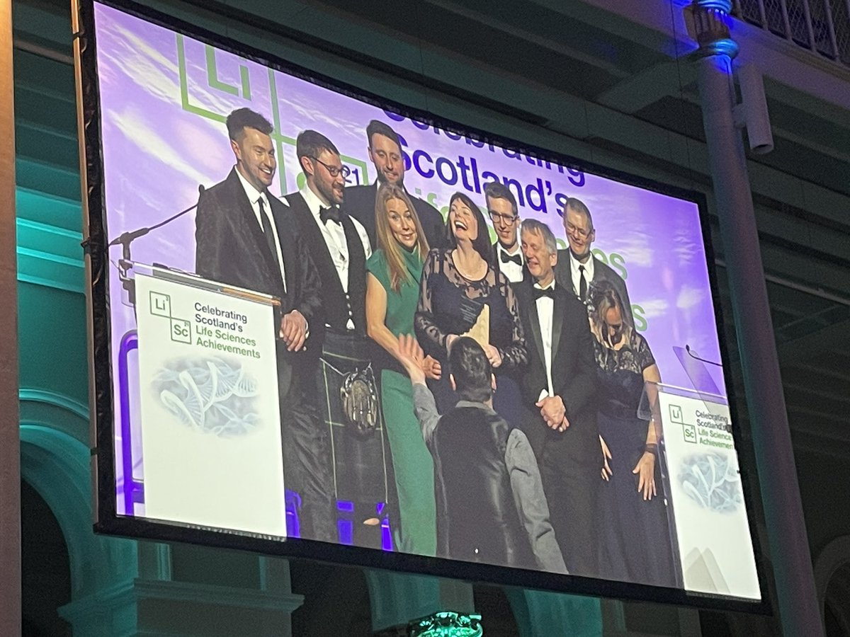 We won and we couldnt be happier! 🎉🥳🎊 We are so honored to have won at the Scottish Life Awards ceremony tonight in the Innovative Collaboration category! 🏆 We couldn’t have done this without the hard work every member of our team puts in everyday ⭐️ Stay curious 🔎